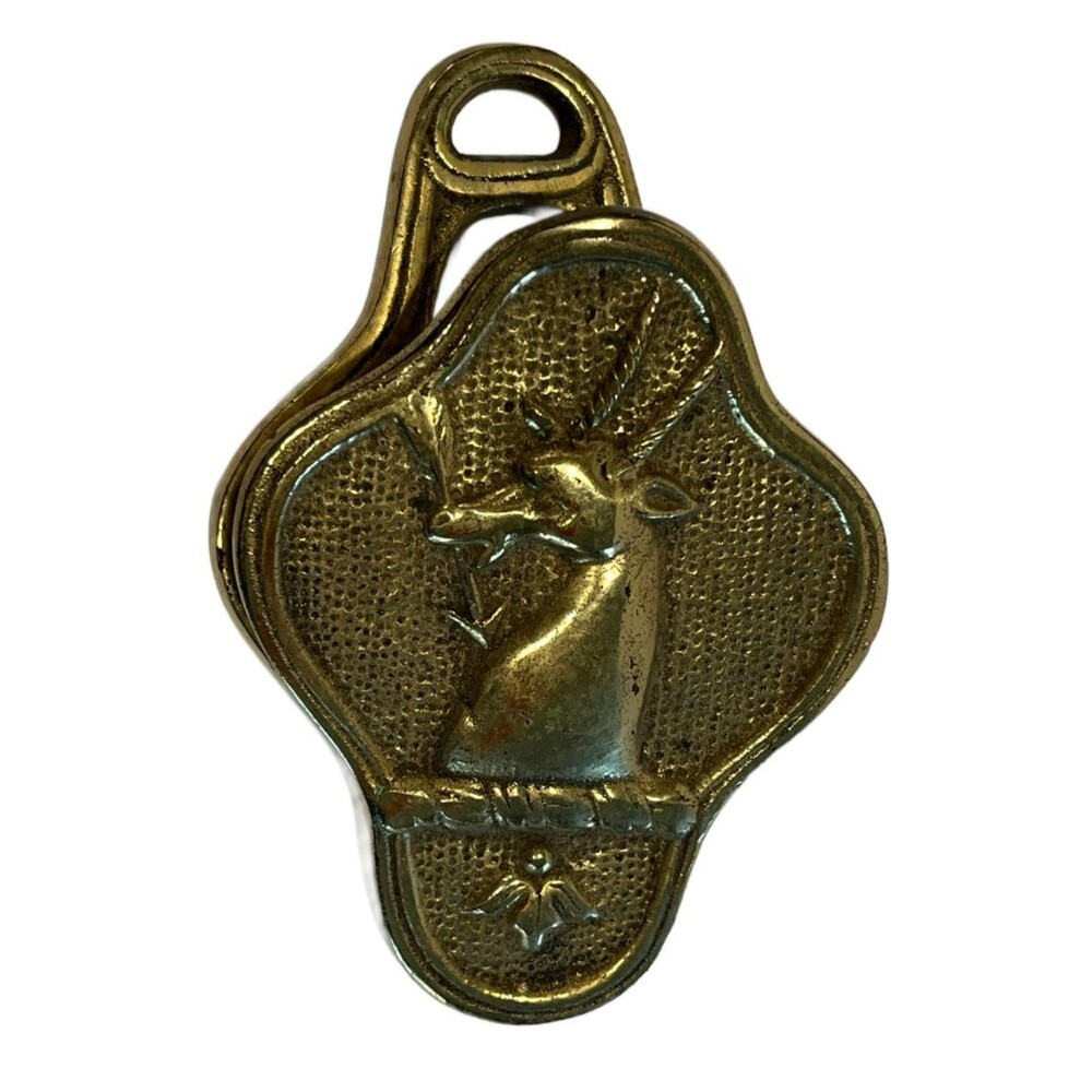 ✨ VTG Virginia Metalcrafters Solid Brass Letter Clip ✨